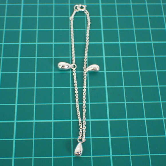 TIFFANY 925 teardrop station bracelet - Picture 8 of 8
